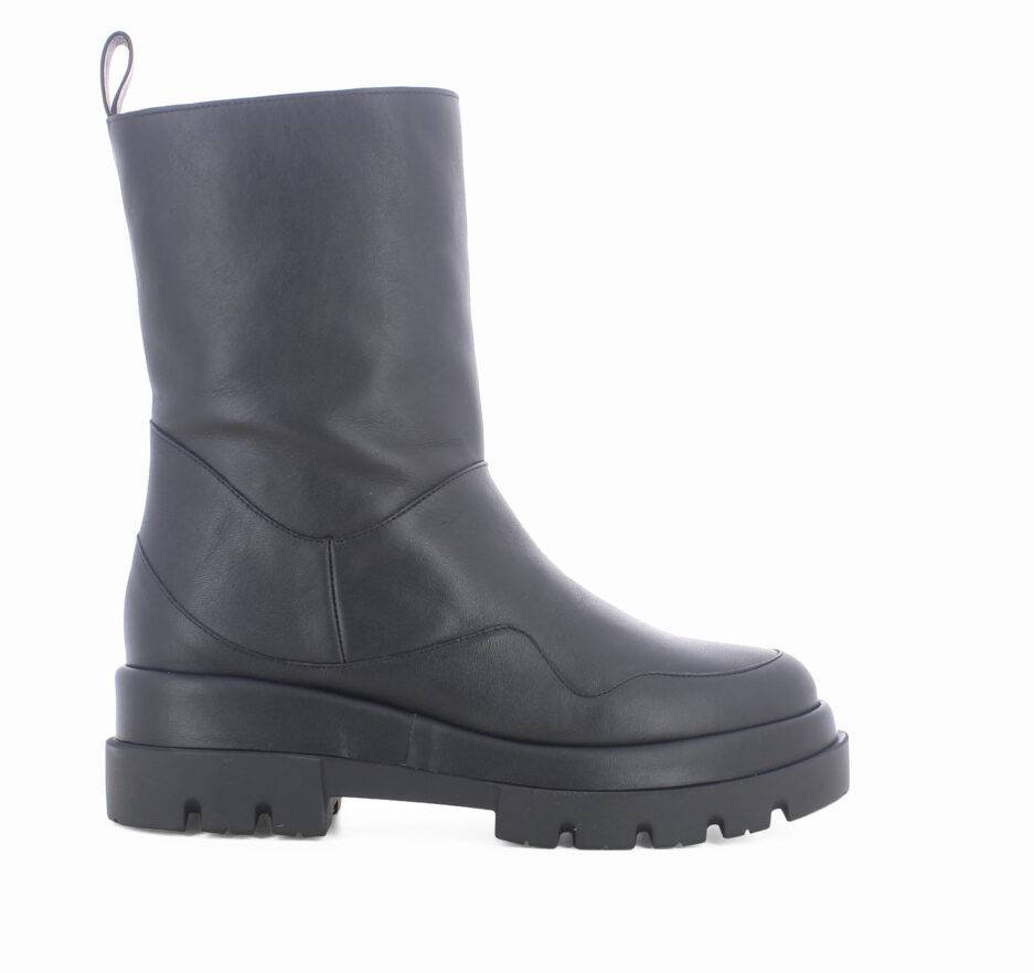 Le Babe TRONCHETTI IN VITELLO NERO