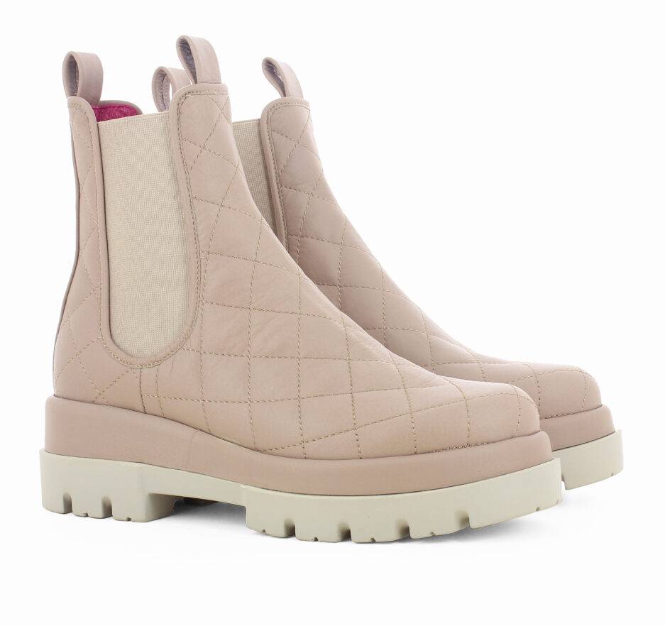 Le Babe TRONCHETTI IN VITELLO SAND