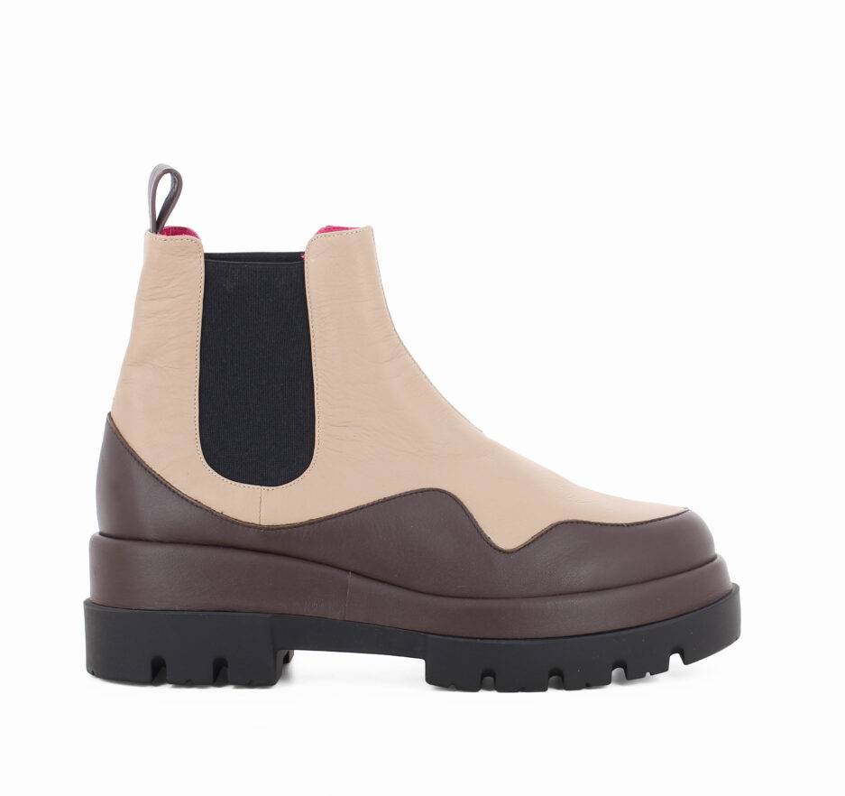 Le Babe TRONCHETTI IN VITELLO SAND