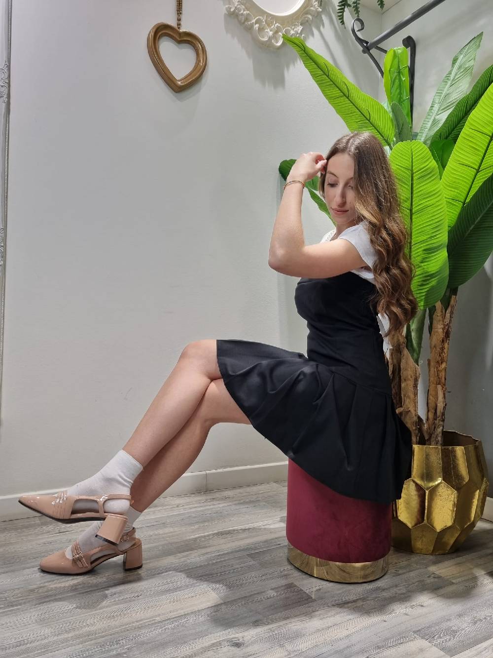 Le Chicche Abito Corto Nero