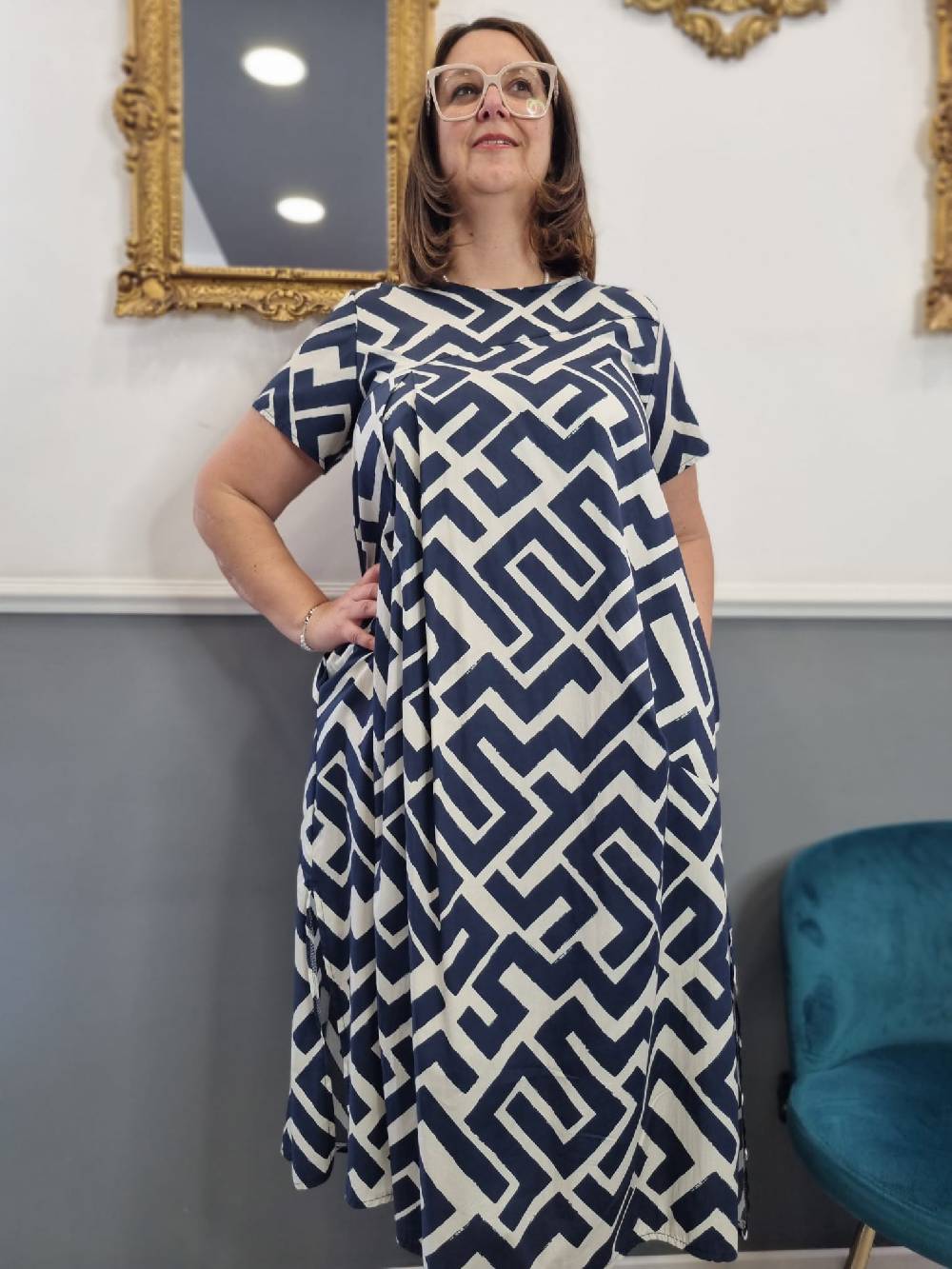 Le Chicche Abito Cotone Curvy