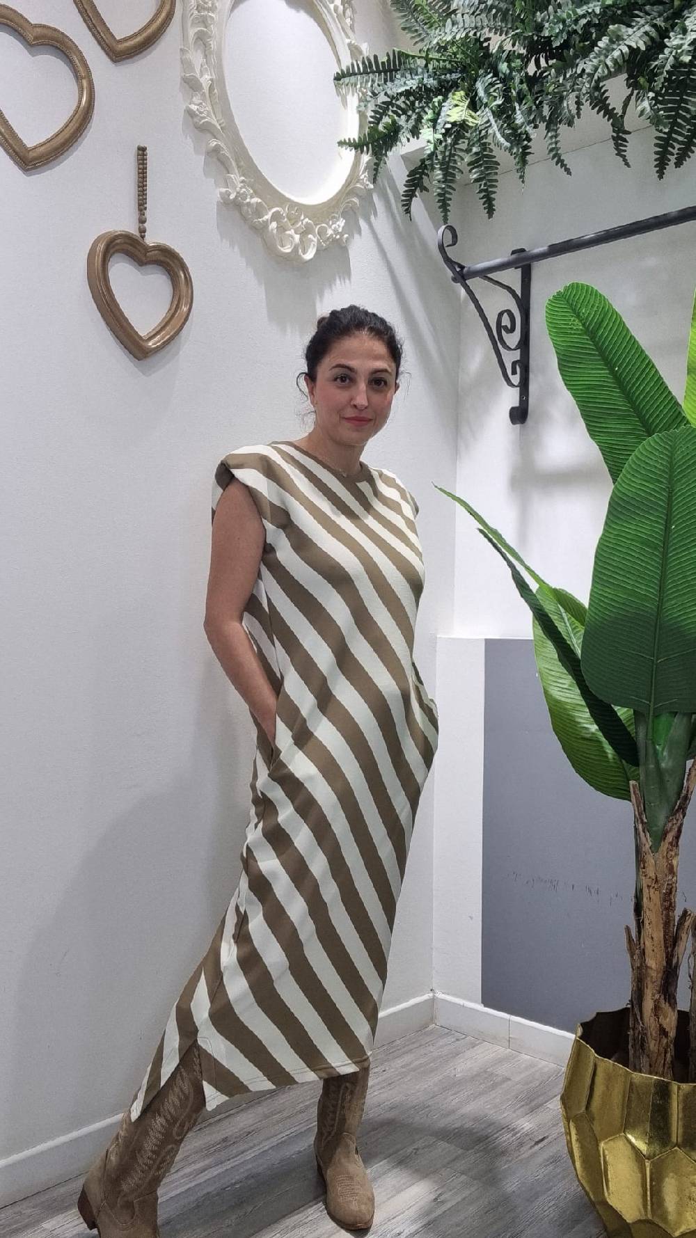 Le Chicche Abito Righe 80