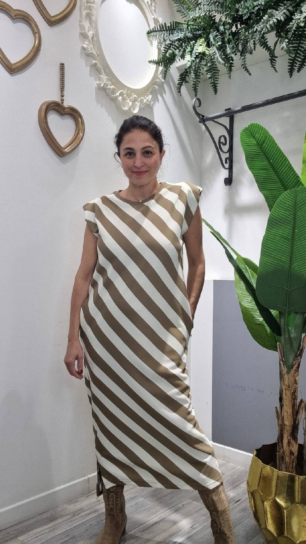 Le Chicche Abito Righe 80