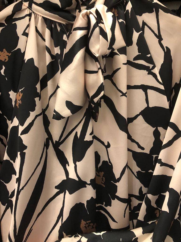 Le Chicche Blusa Fiocco Fantasia