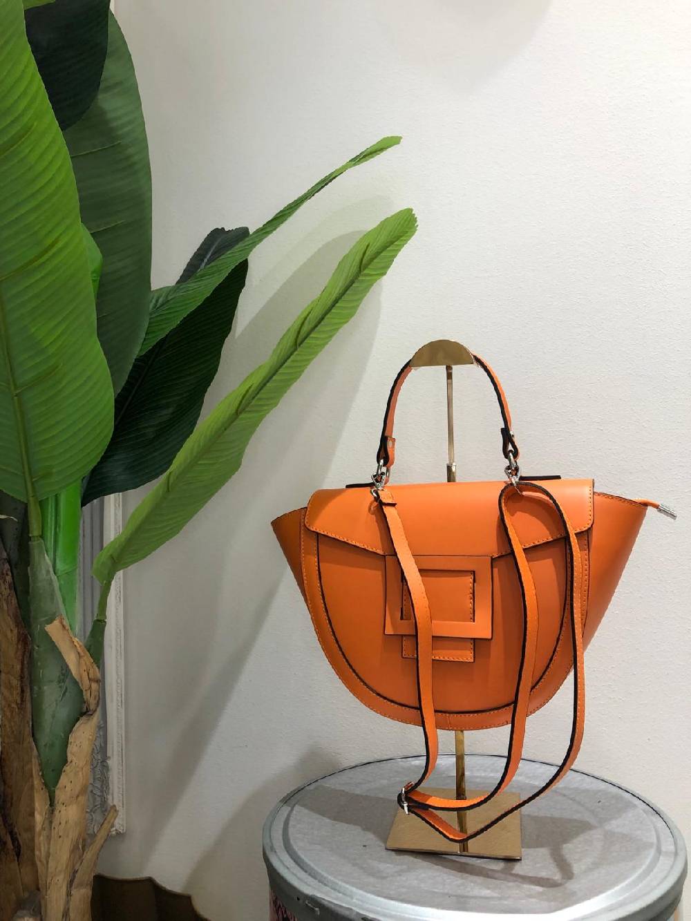 Le Chicche Borsa Mezza Luna Pelle