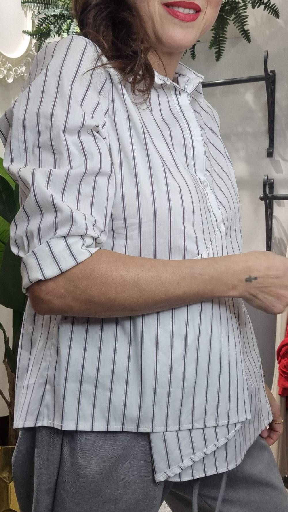 Le Chicche Camicia Asimmetrica