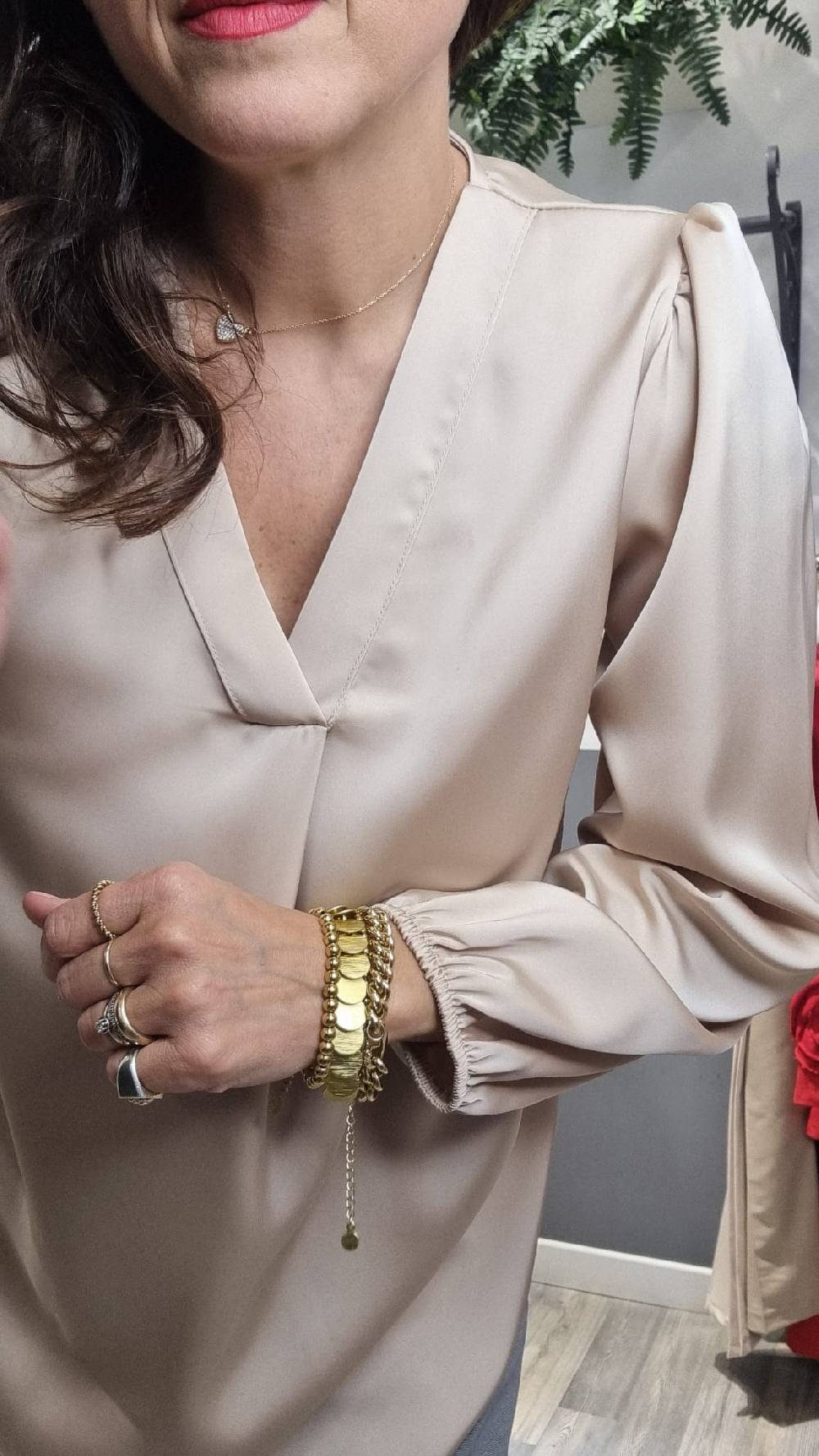 Le Chicche Camicia Champagne