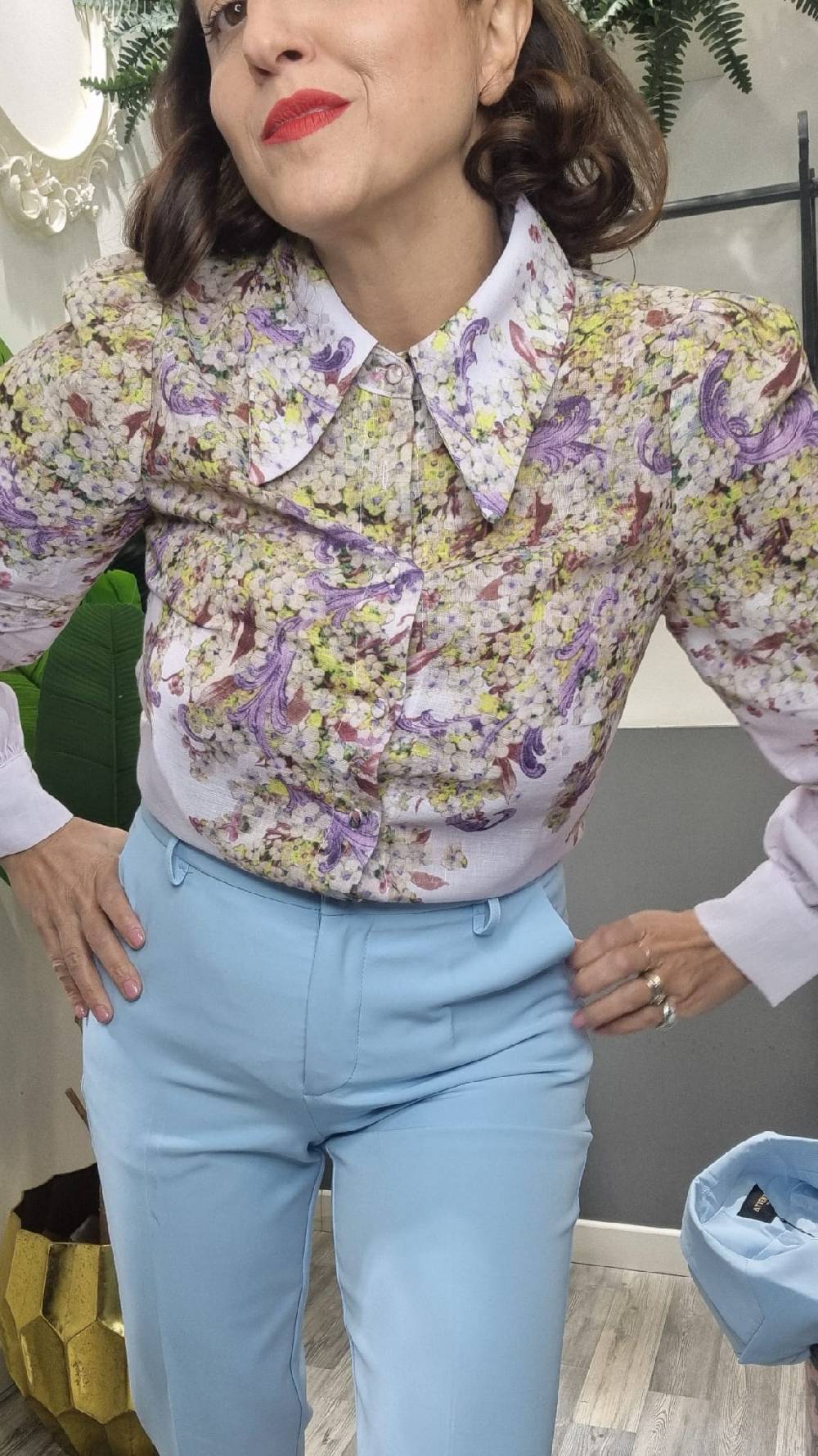 Le Chicche Camicia Flowers