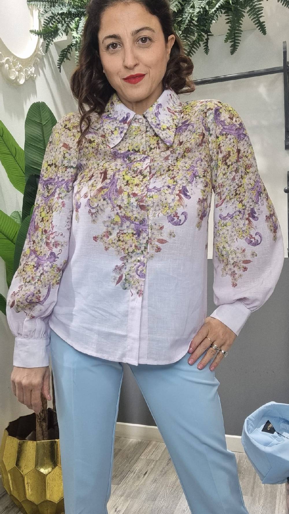 Le Chicche Camicia Flowers