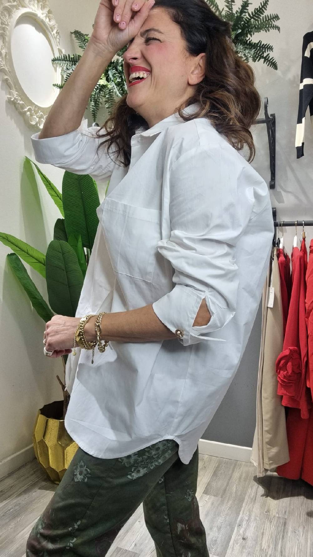 Le Chicche Camicia Oversize Cotone