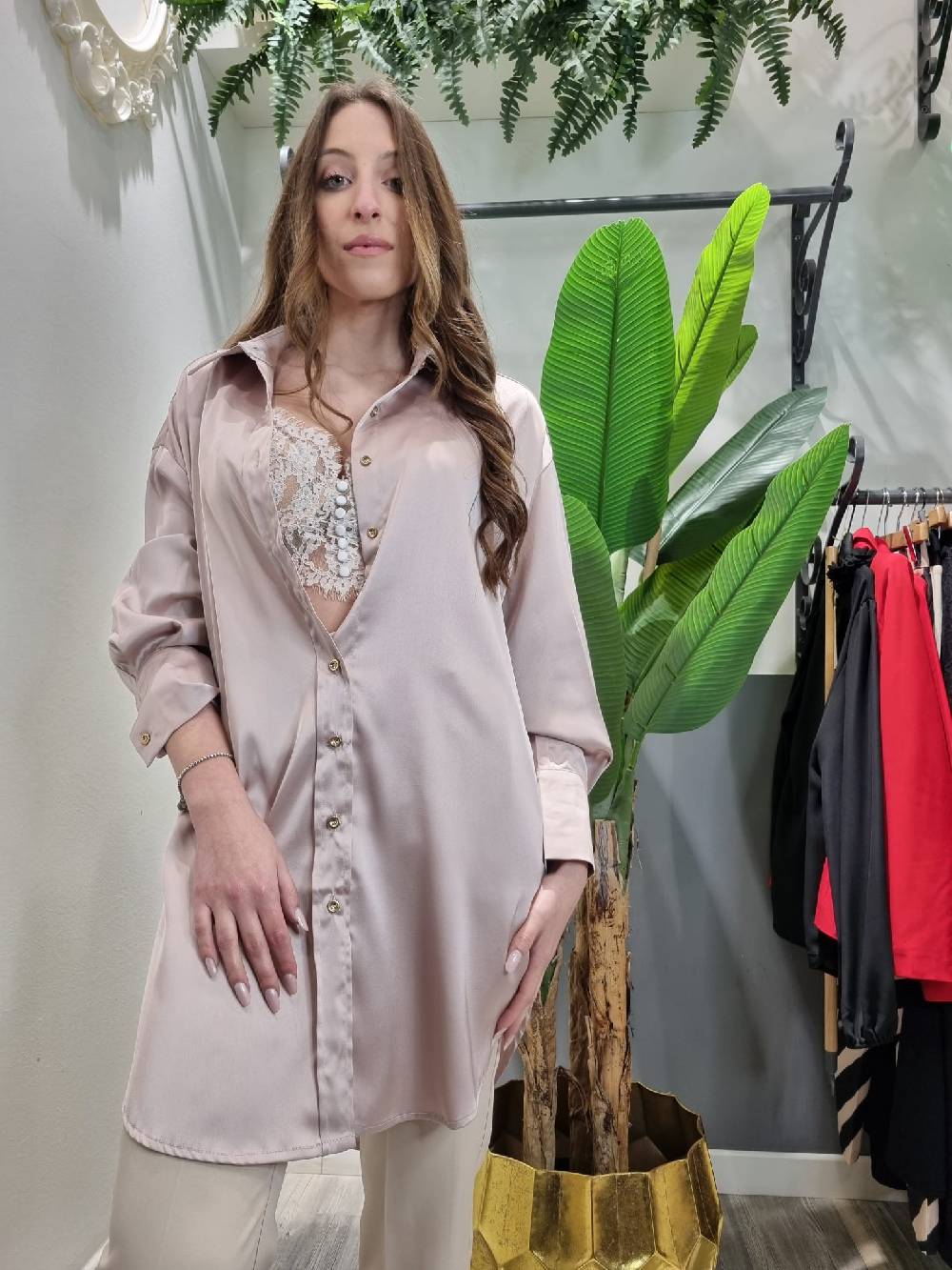 Le Chicche Camicia Satinata 061