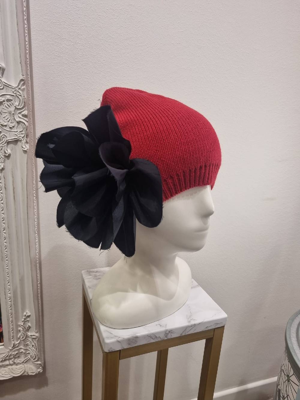 Le Chicche Cappello Cuffia Red