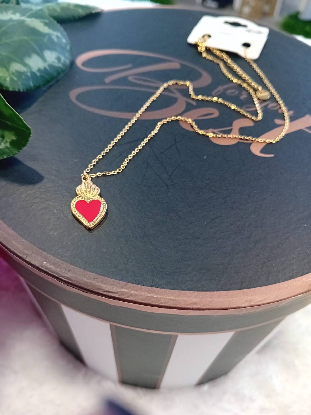 Le Chicche Collana Cuore Rosso