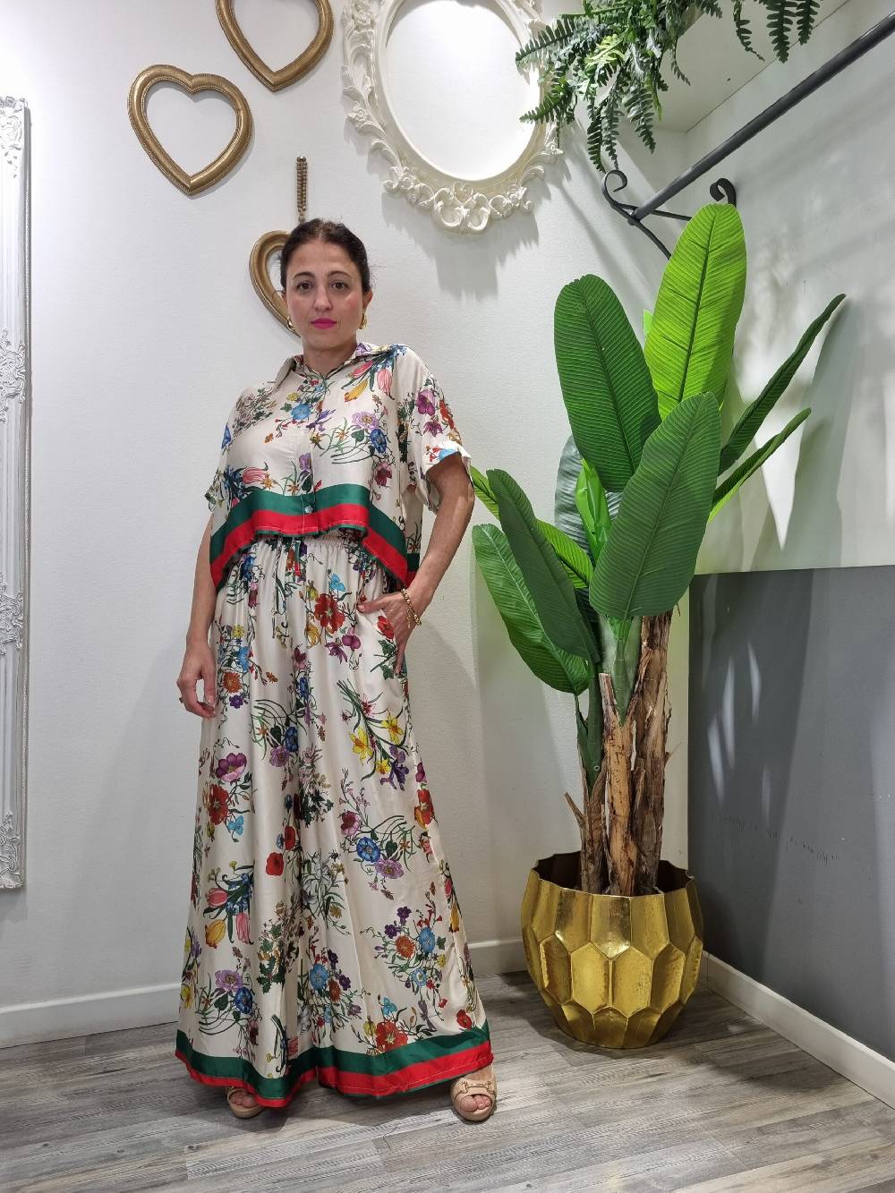 Le Chicche Coordinato Flora Pantalone