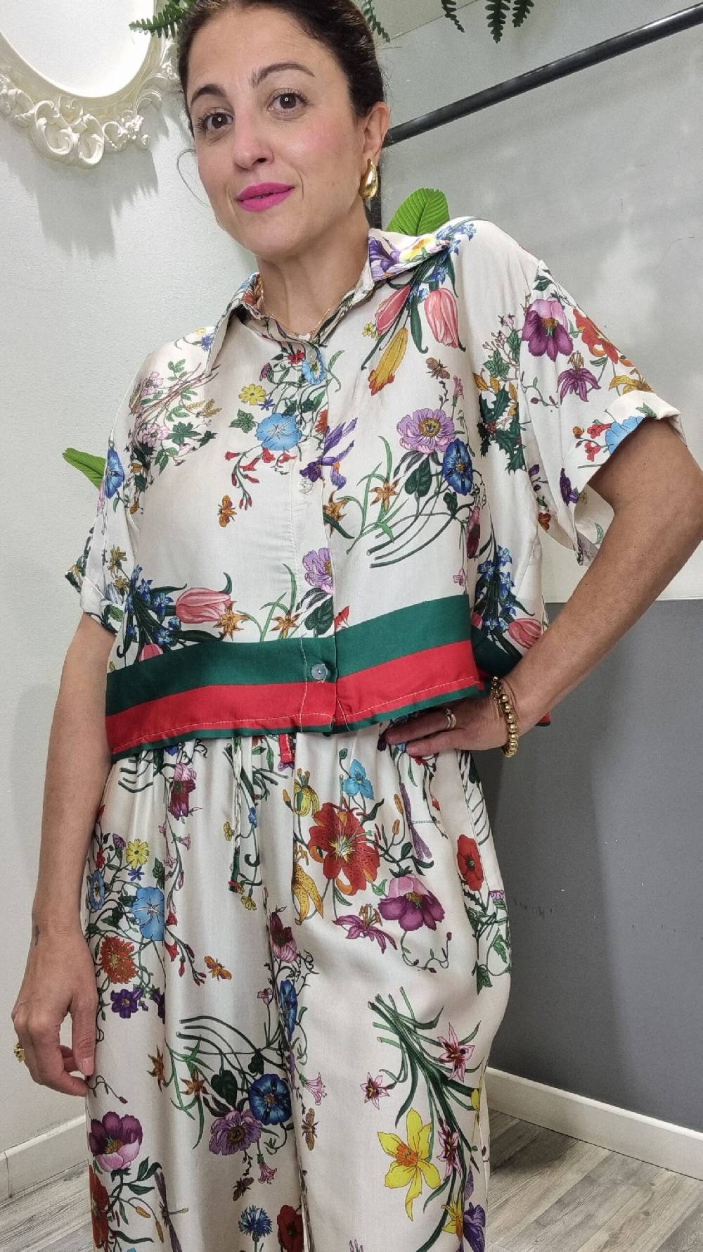 Le Chicche Coordinato Flora Pantalone