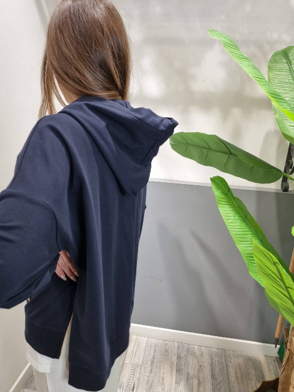 Le Chicche Felpa Cuore Cappuccio