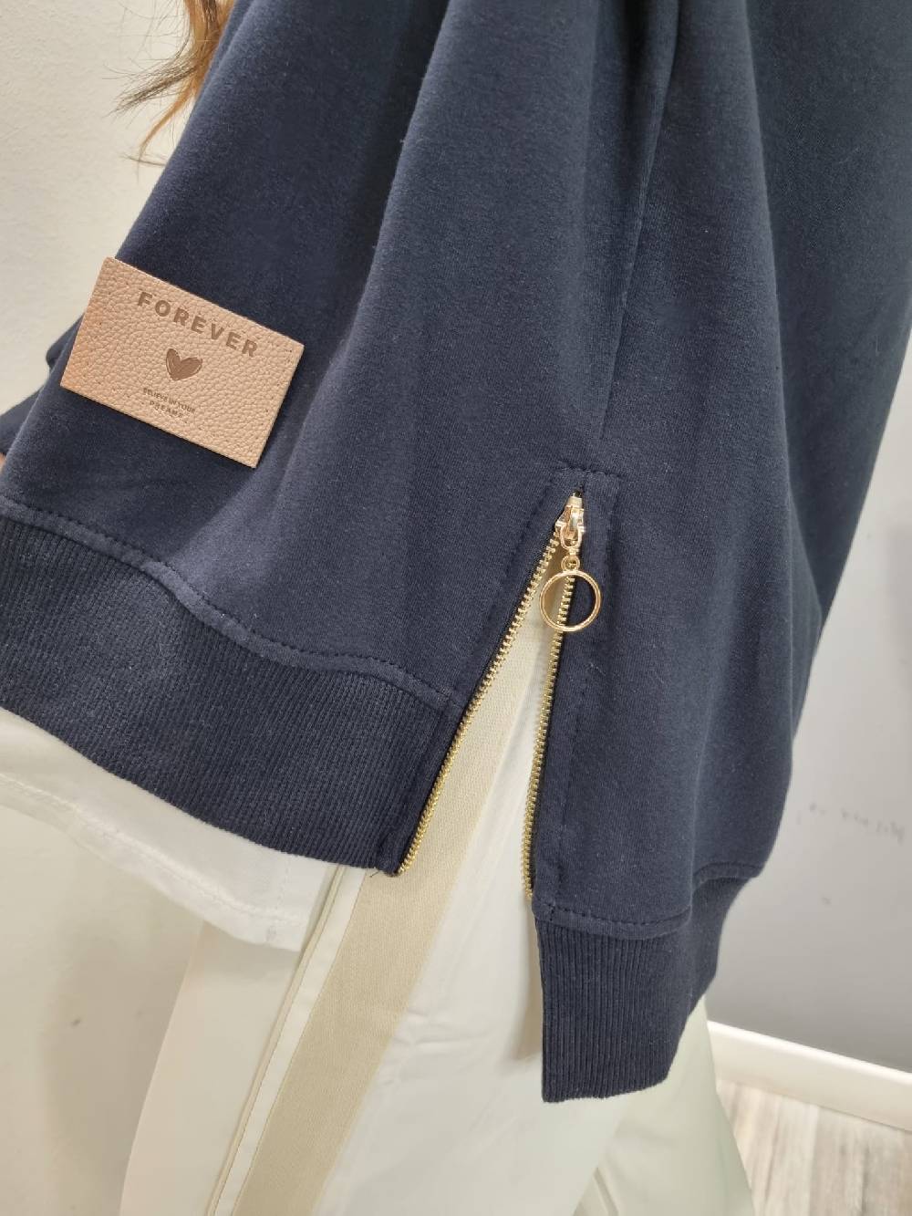 Le Chicche Felpa Cuore Cappuccio