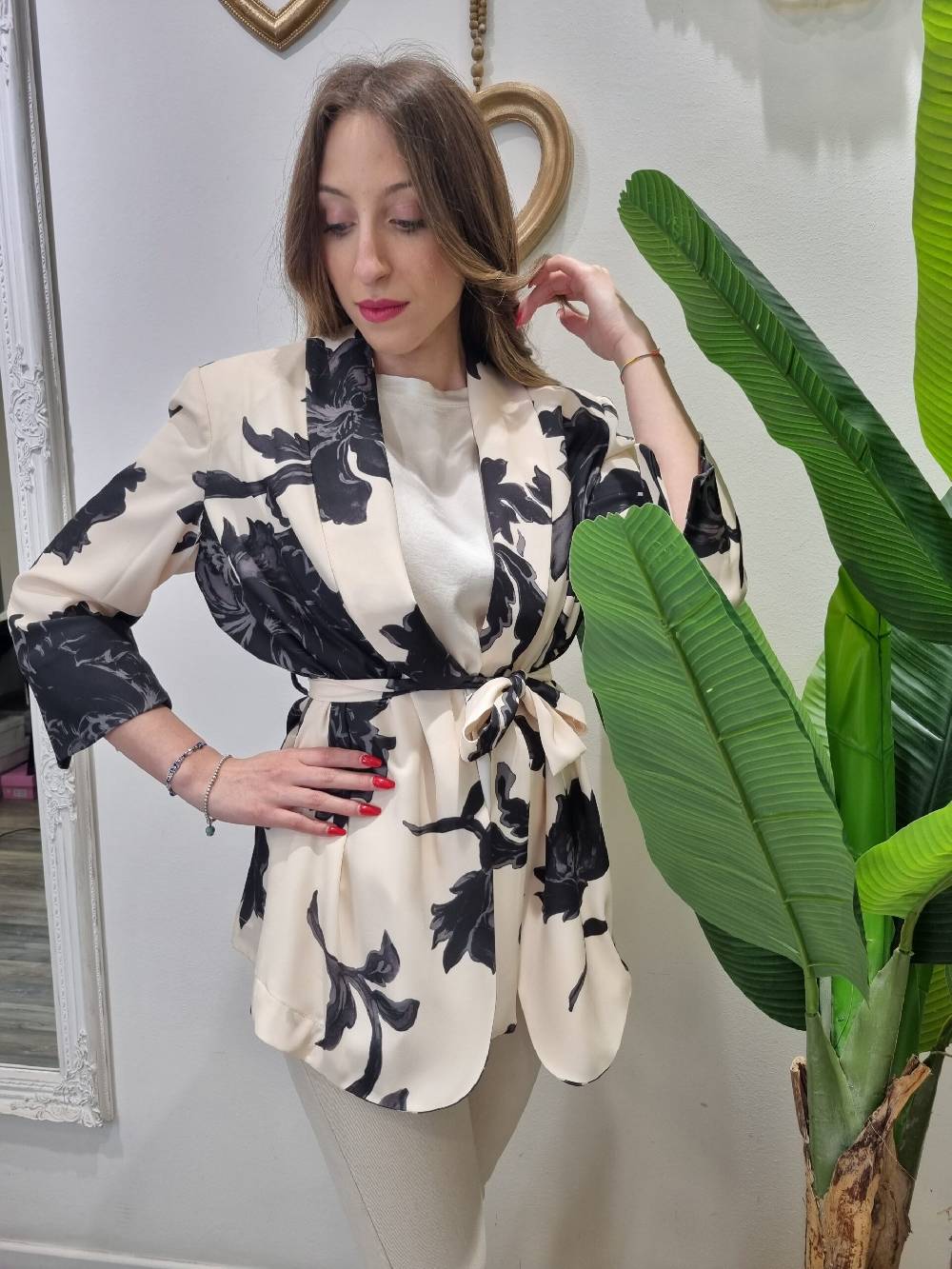 Le Chicche Giacca Kimono Fantasia