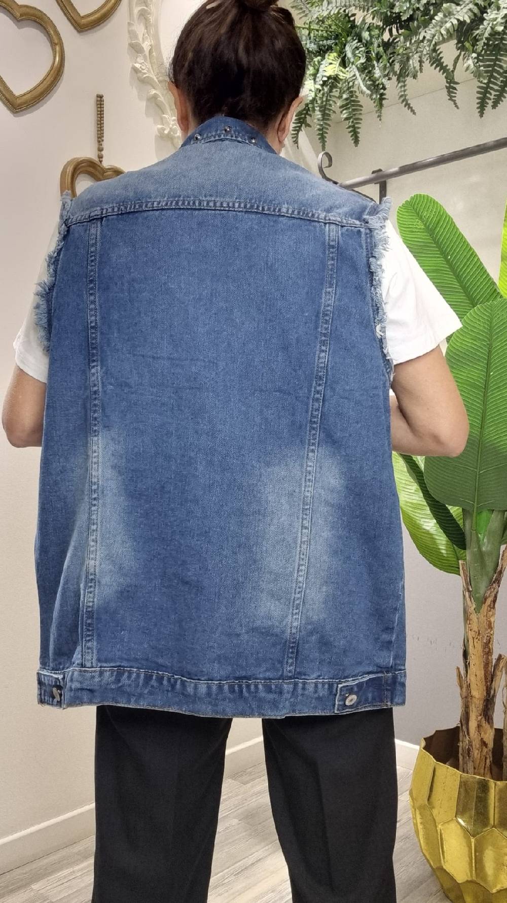 Le Chicche Gilet Jeans 217