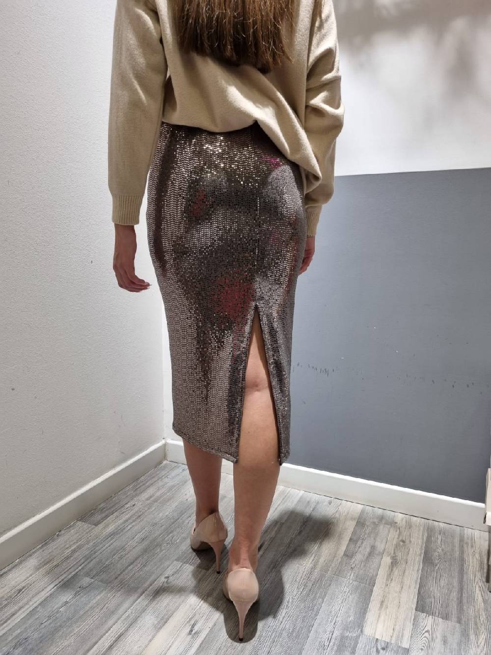 Le Chicche Gonna Metal Mesh