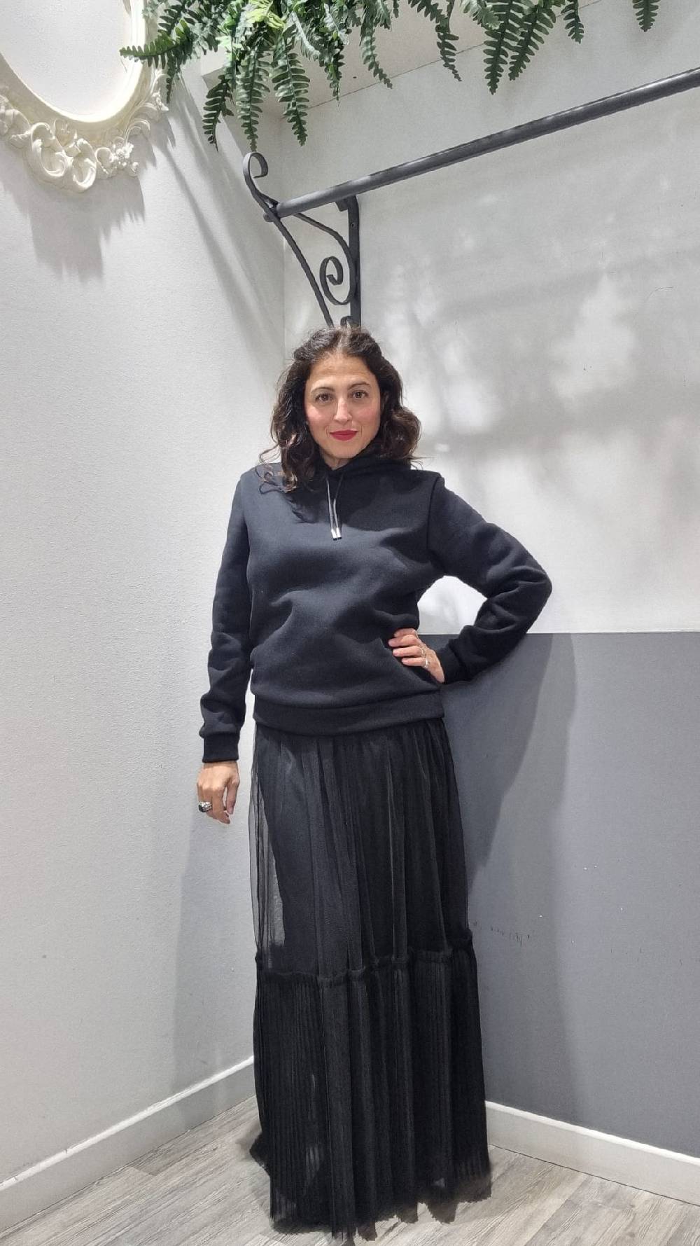 Le Chicche Gonna Tulle Nera