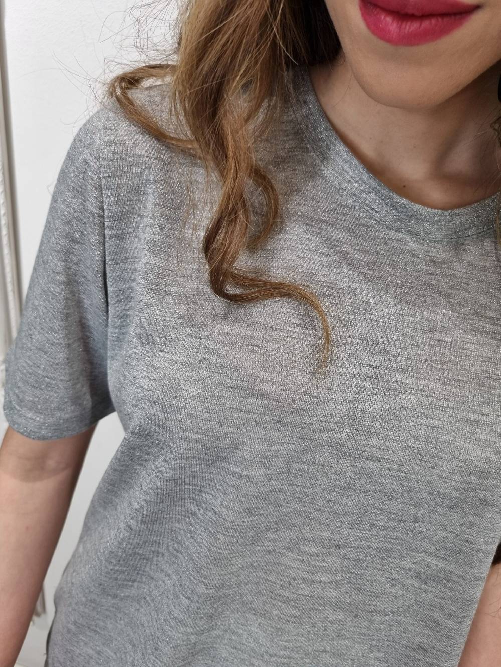 Le Chicche Maglia Lurex Silver