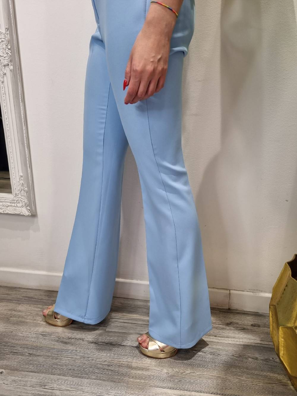 Le Chicche Pantalone Azzurro Cielo