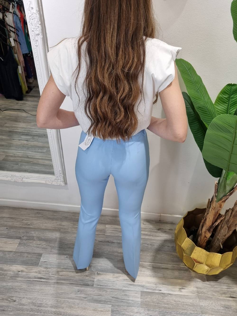 Le Chicche Pantalone Azzurro Cielo