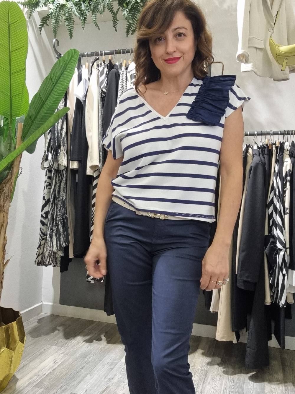 Le Chicche Pantalone Blu Navy