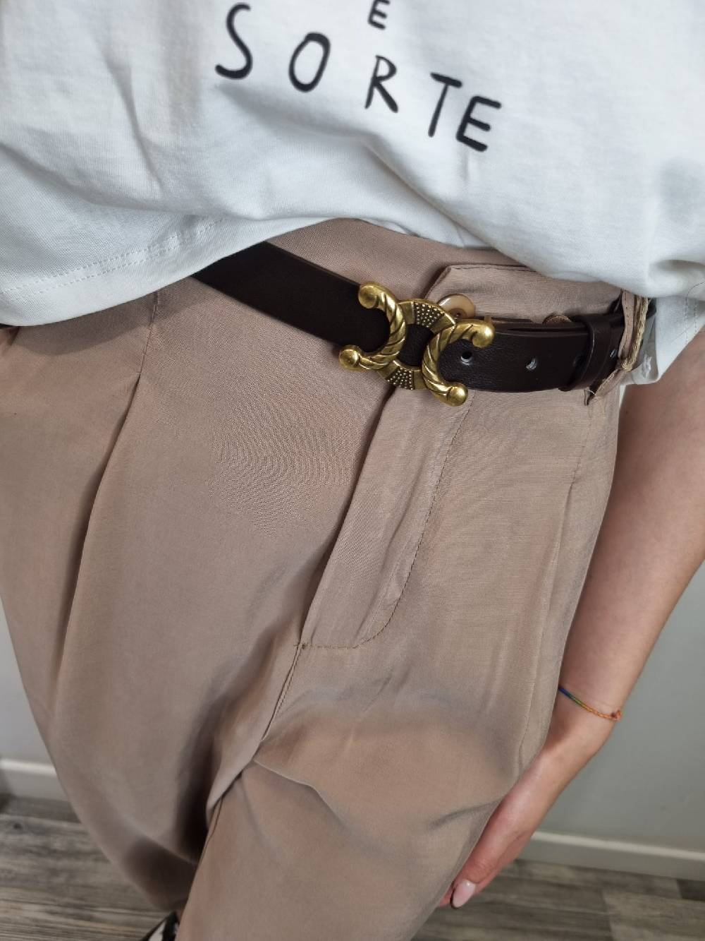 Le Chicche Pantalone Nocciola 321