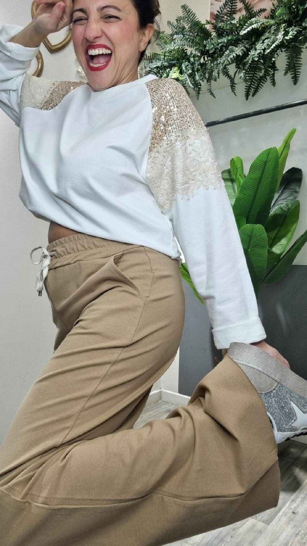 Le Chicche Pantalone Palazzo 102