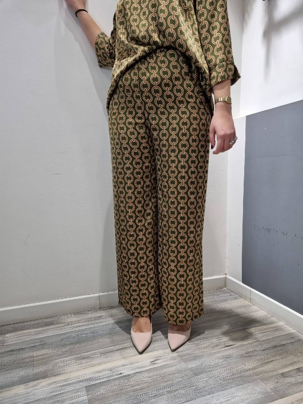 Le Chicche Pantalone Satin 398