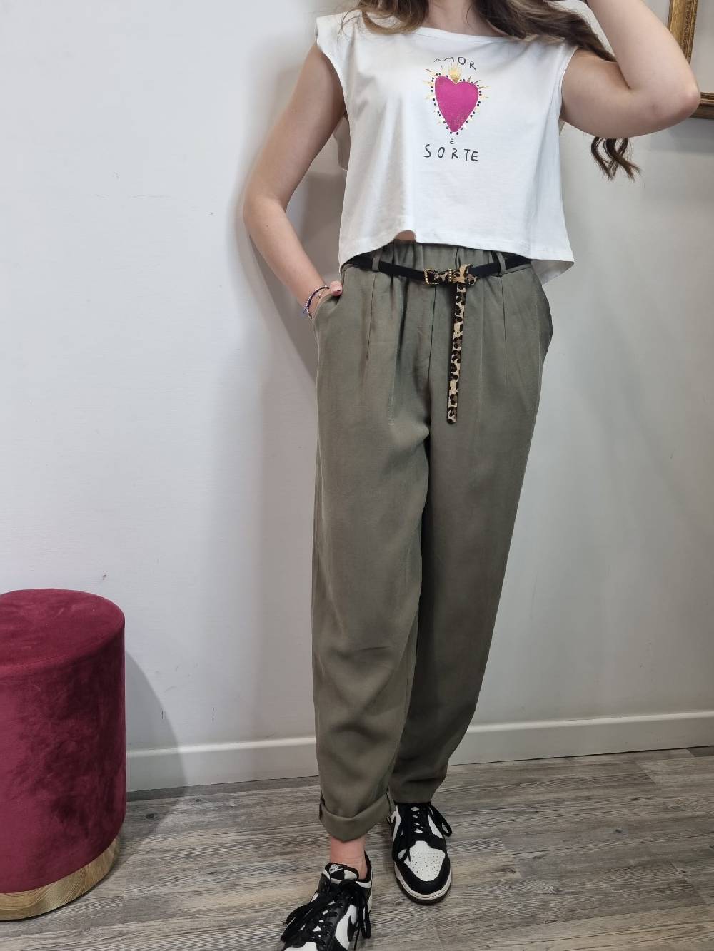 Le Chicche Pantalone Slouchy 221