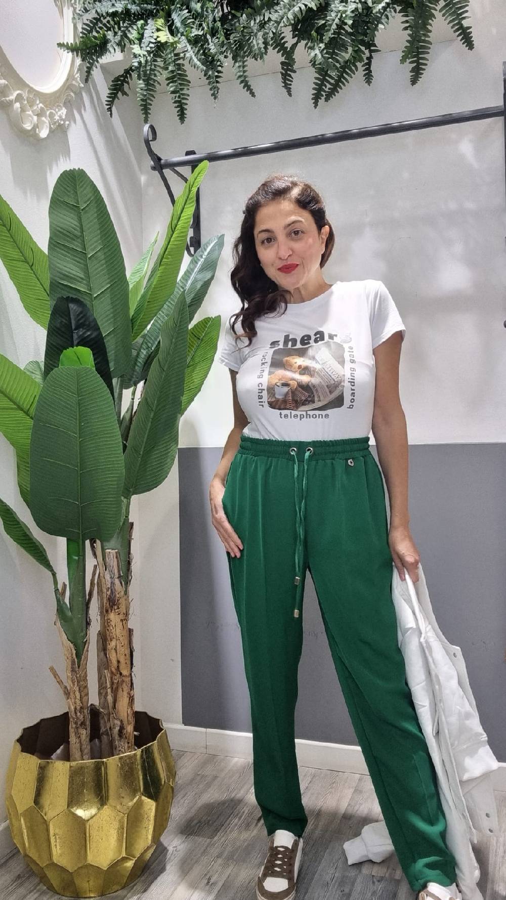 Le Chicche Pantalone Verde 213