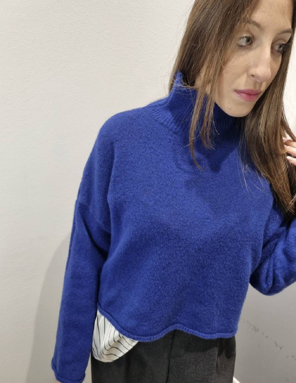 Le Chicche Pull Indaco