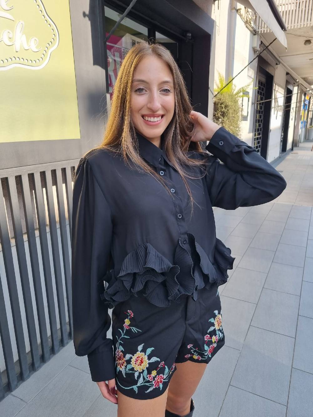 Le Chicche Shorts Flowers