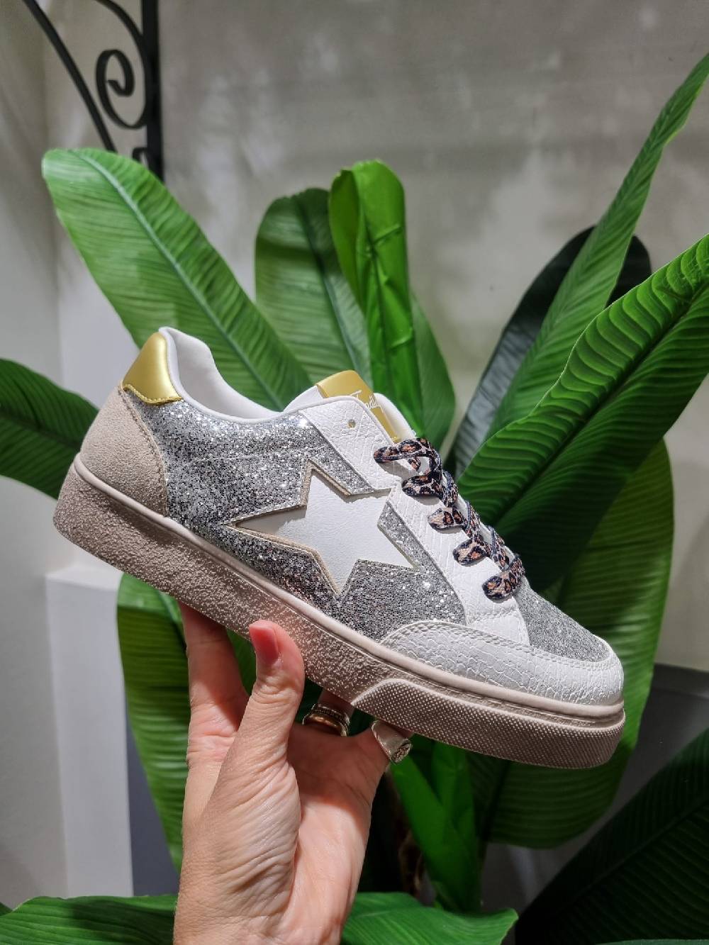 Le Chicche Sneakers Stella Bianca