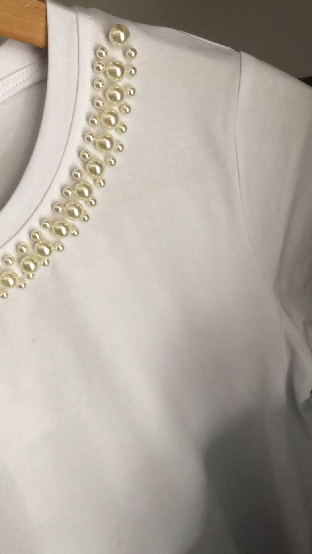 Le Chicche T-shirt Girocollo Perle