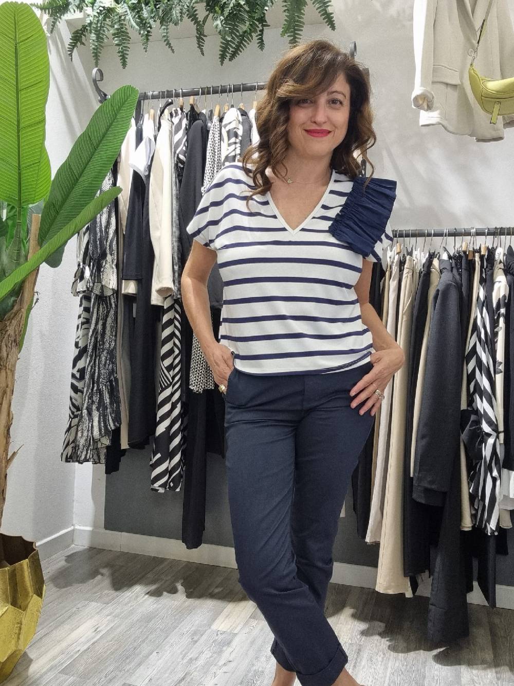 Le Chicche T-shirt Righe 416