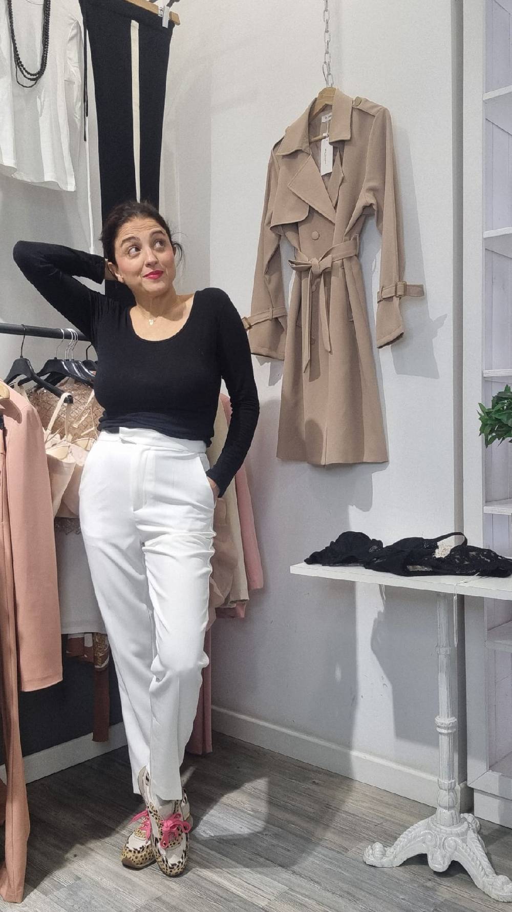 Le Chicche Tailleur Bianco Giacca