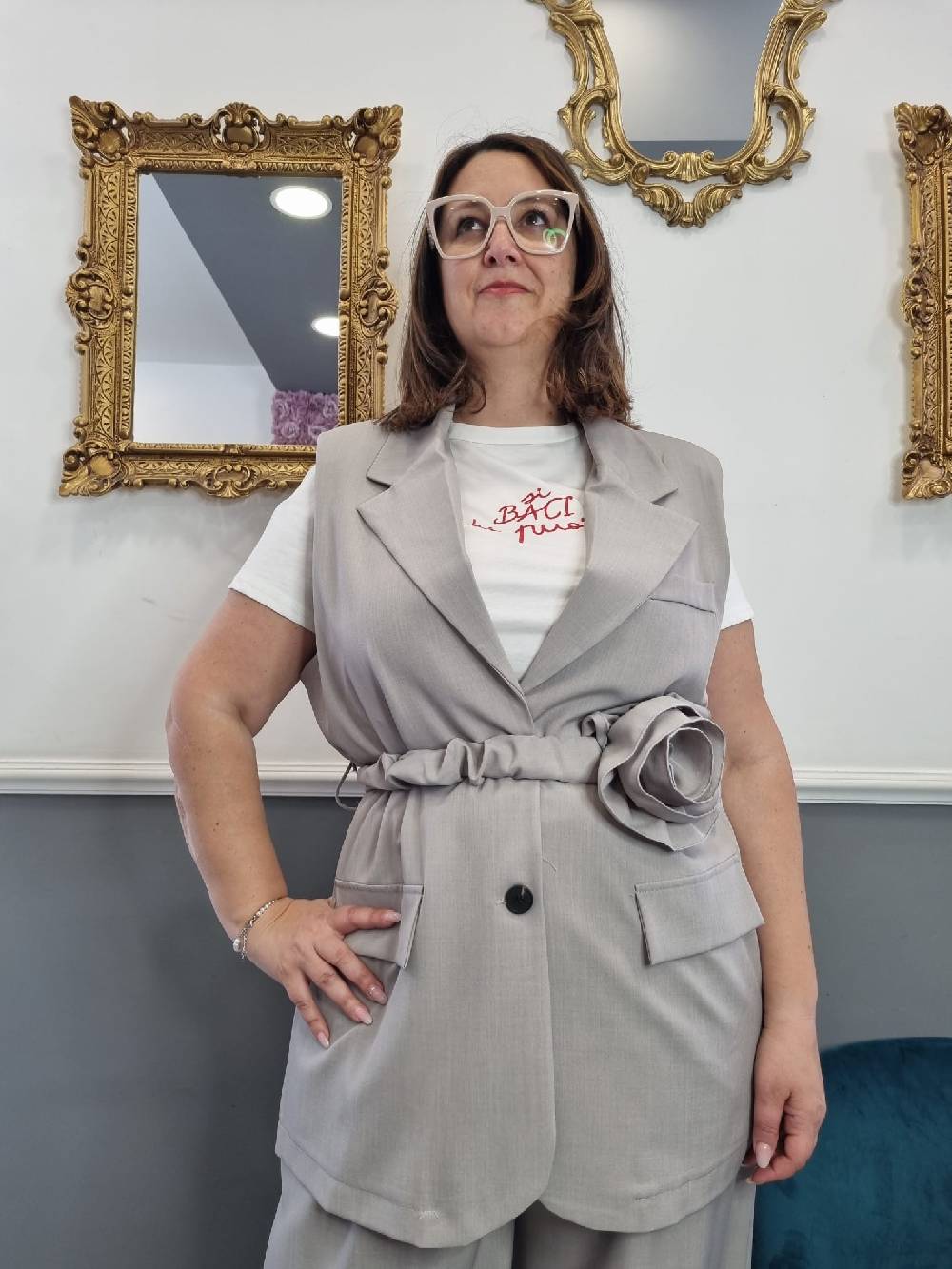 Le Chicche Tailleur Sabbia Curvy