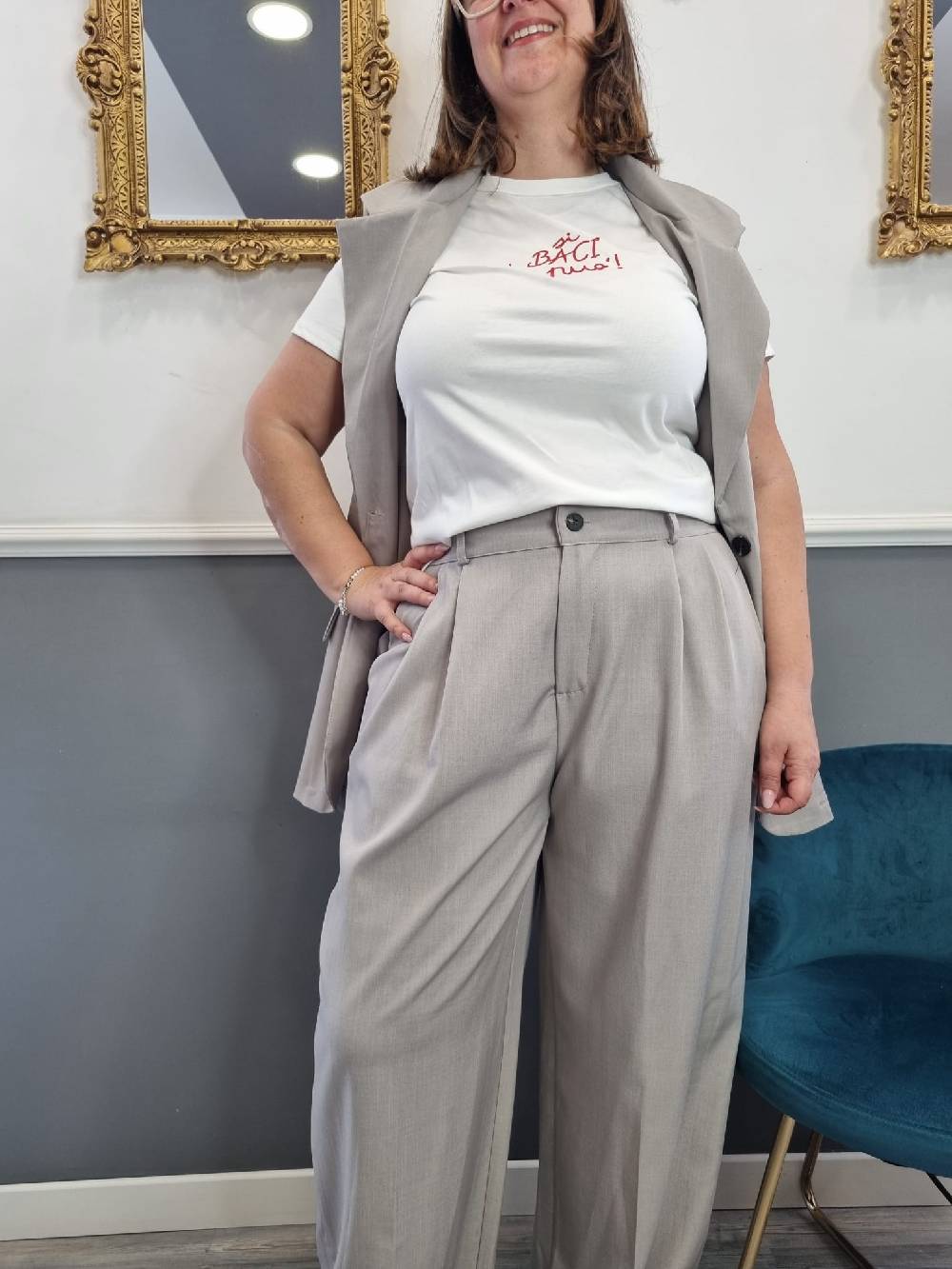 Le Chicche Tailleur Sabbia Curvy