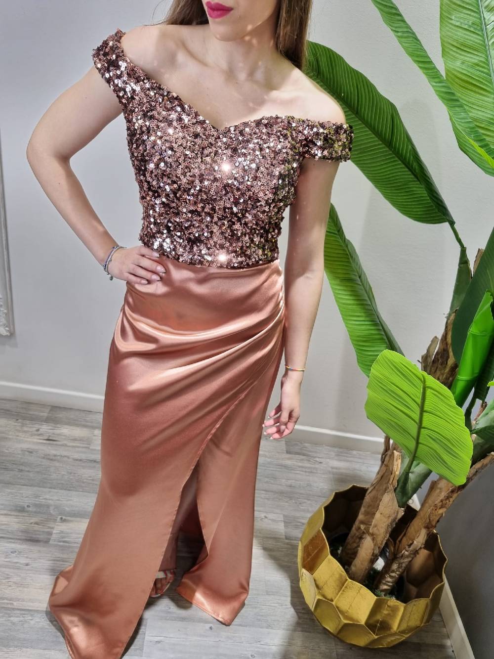 Le Chicche Top Crop Paillettes 942