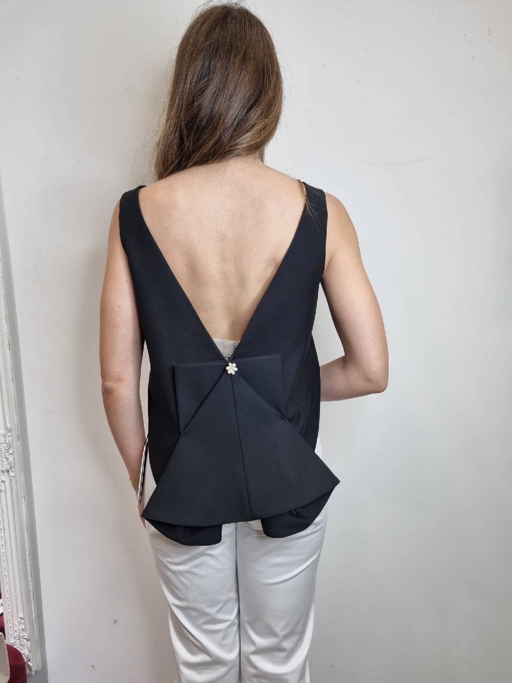 Le Chicche Top Fiocco Nero