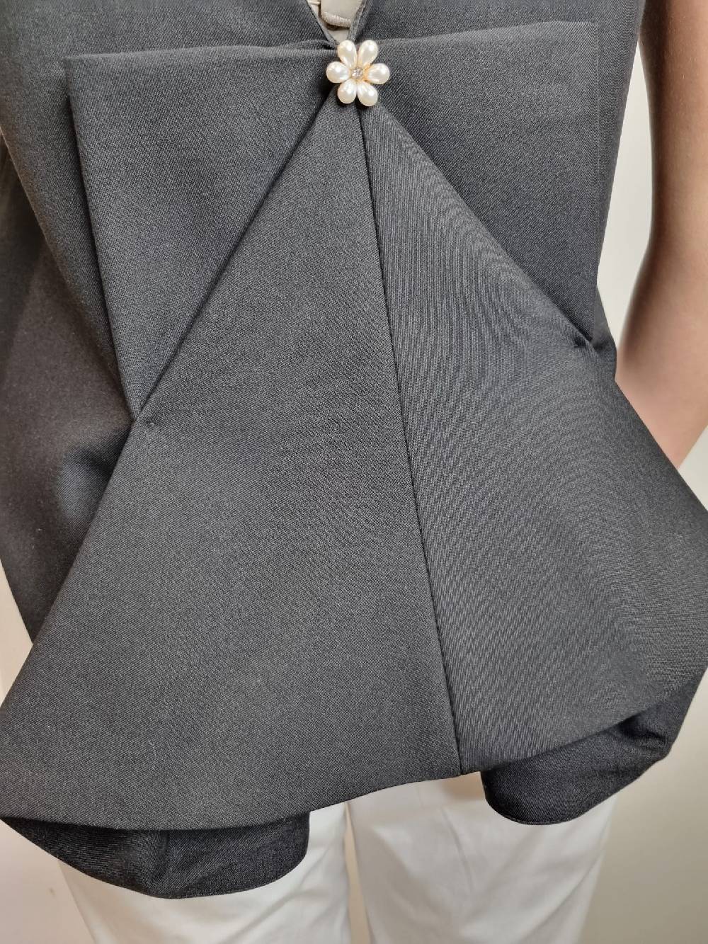 Le Chicche Top Fiocco Nero