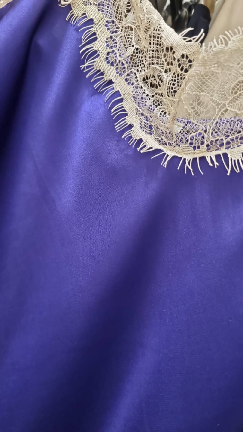 Le Chicche Top Satin E Pizzo