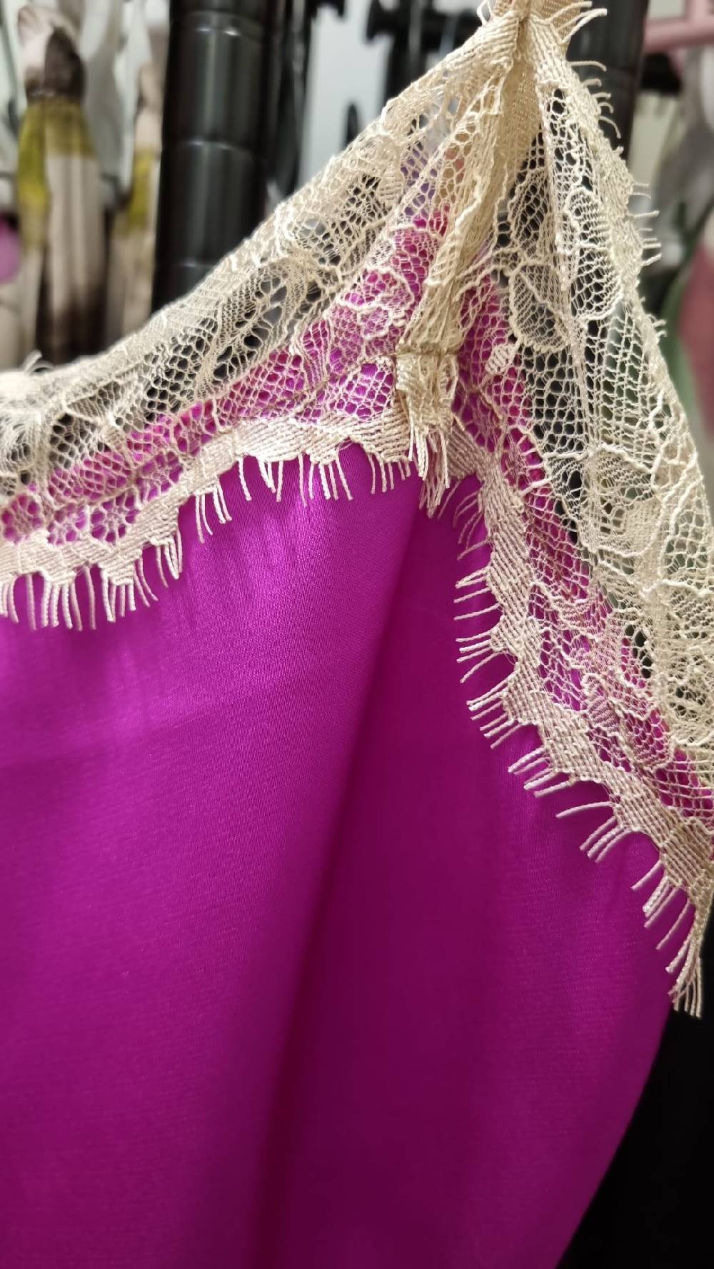 Le Chicche Top Satin E Pizzo