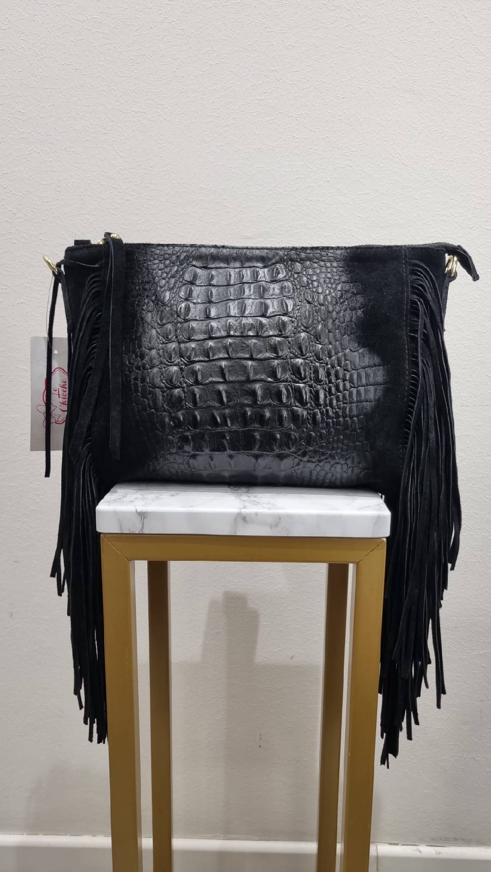 Le Chicche Tracolla Frange Pelle