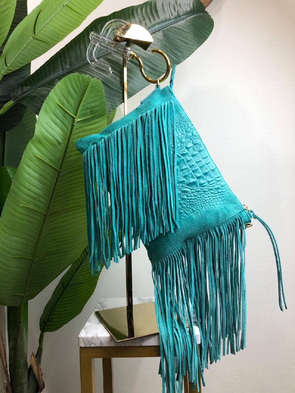 Le Chicche Tracolla Frange Pelle