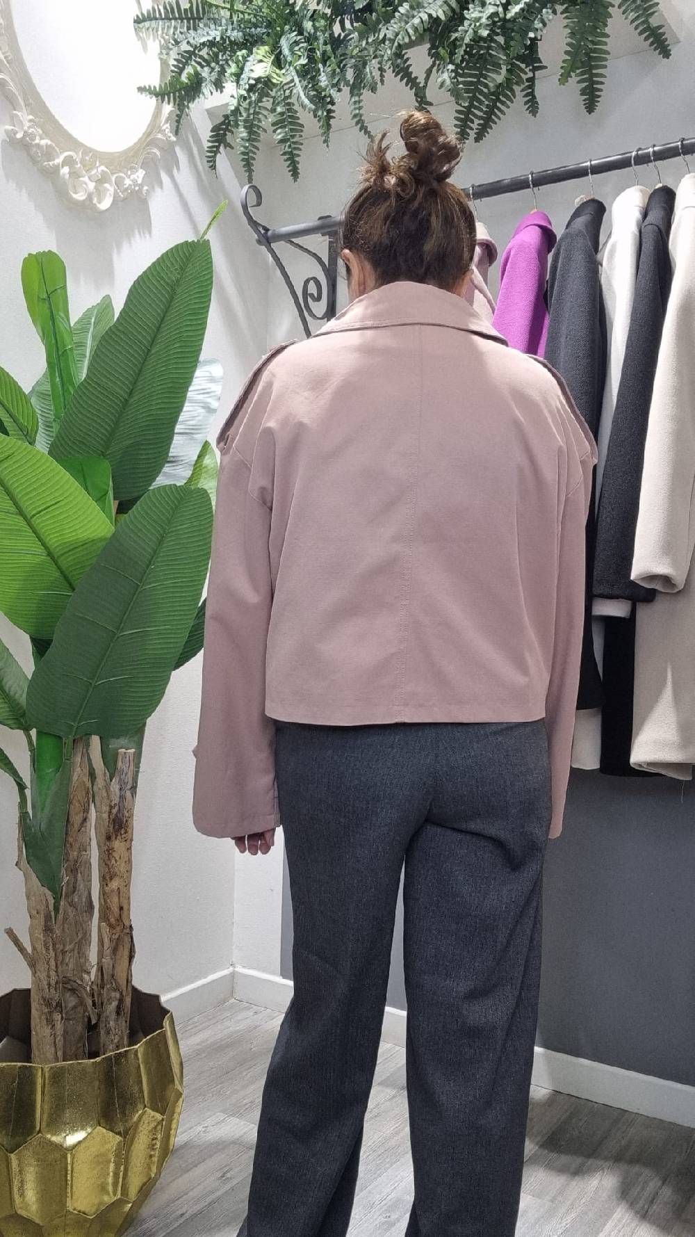 Le Chicche Trench Rosa